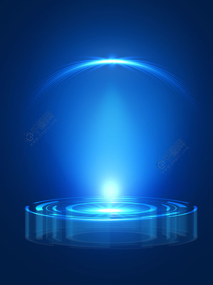 蓝色科技产品光束商务数码电子产品淘宝背景模板免费下载_psd格式_2048像素_编号43786795